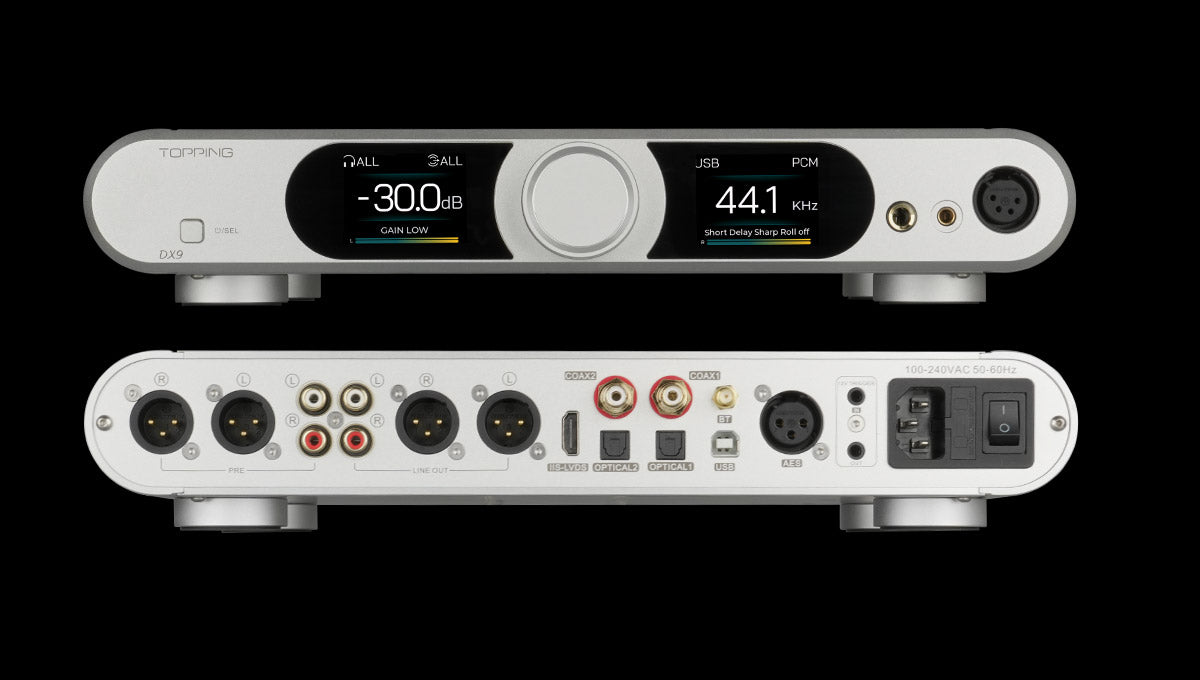 TOPPING DX9 High-Performance DAC & Headphone Amp - Apose