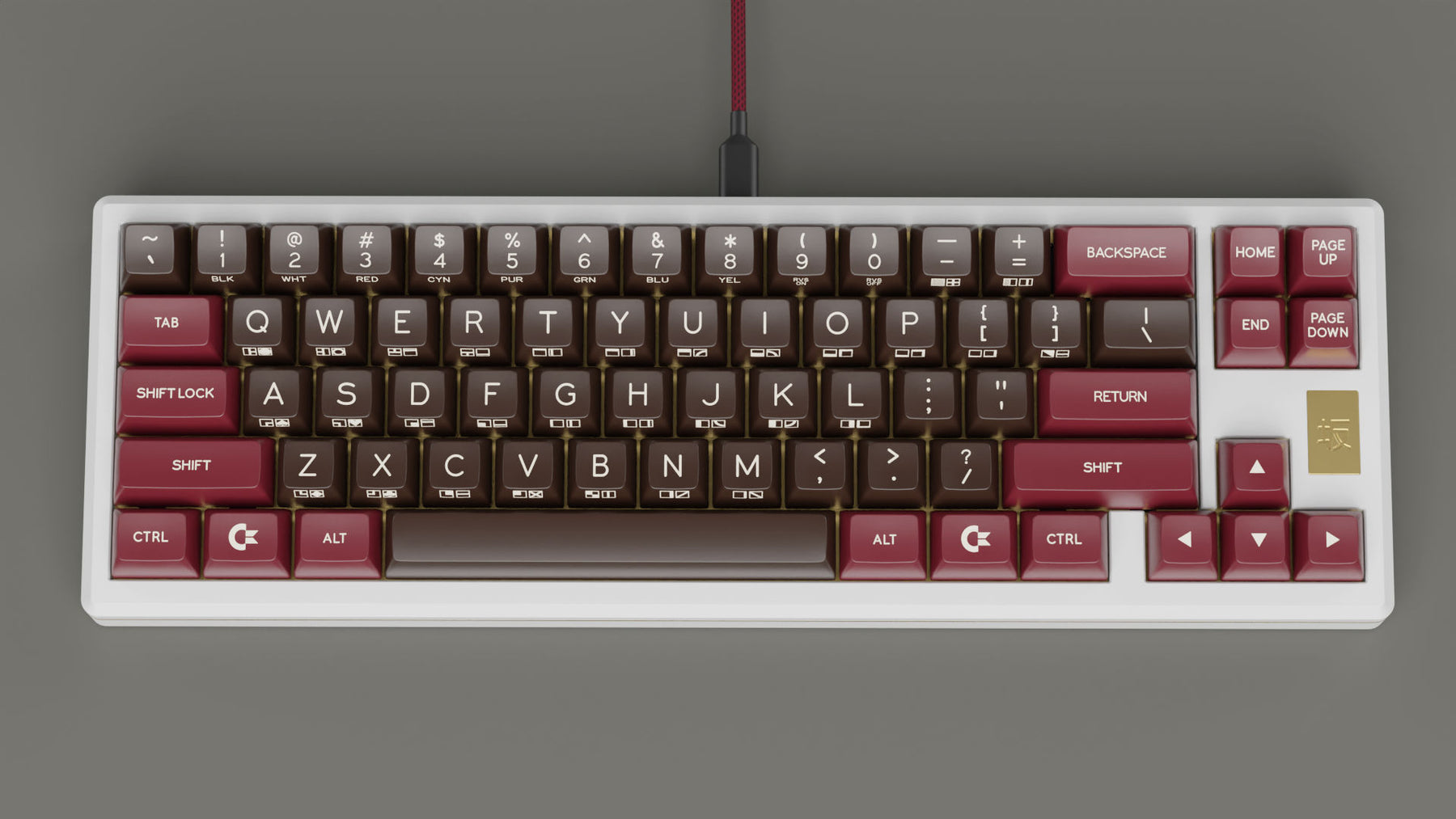 Keyboard Sa Vintage SA Profile Keycaps for Mechanical Keyboards - Apose