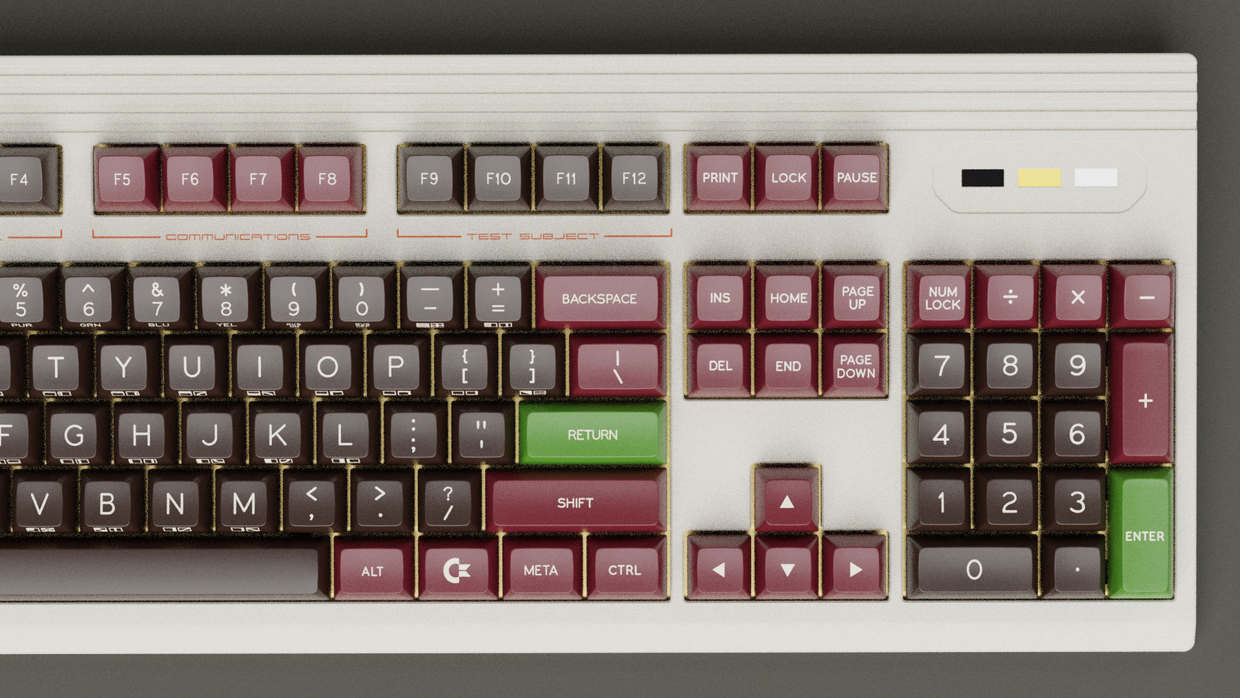Keyboard Sa Vintage SA Profile Keycaps for Mechanical Keyboards - Apose