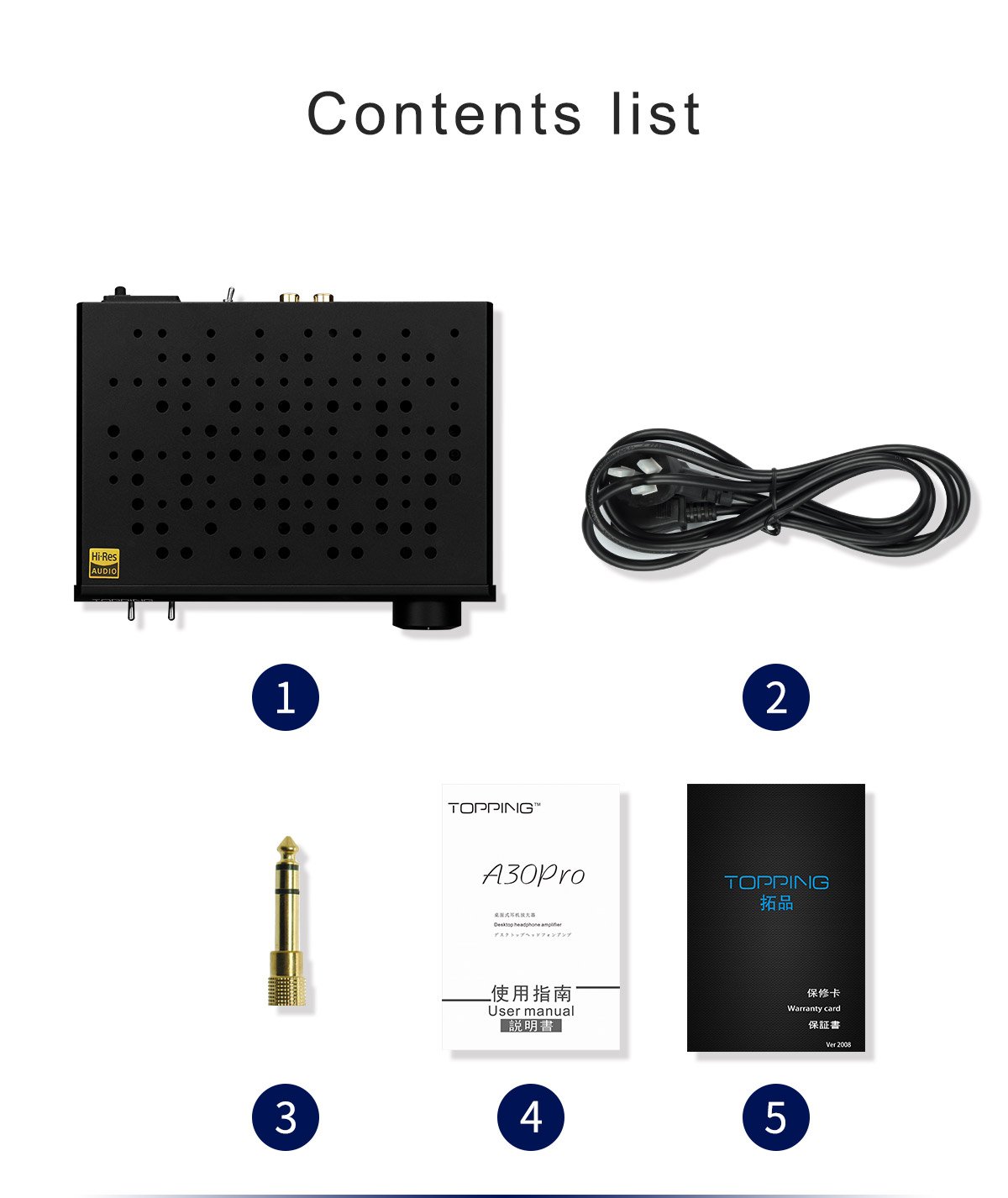 TOPPING A30 Pro Headphone Amp - Certified Refurbished - Apose