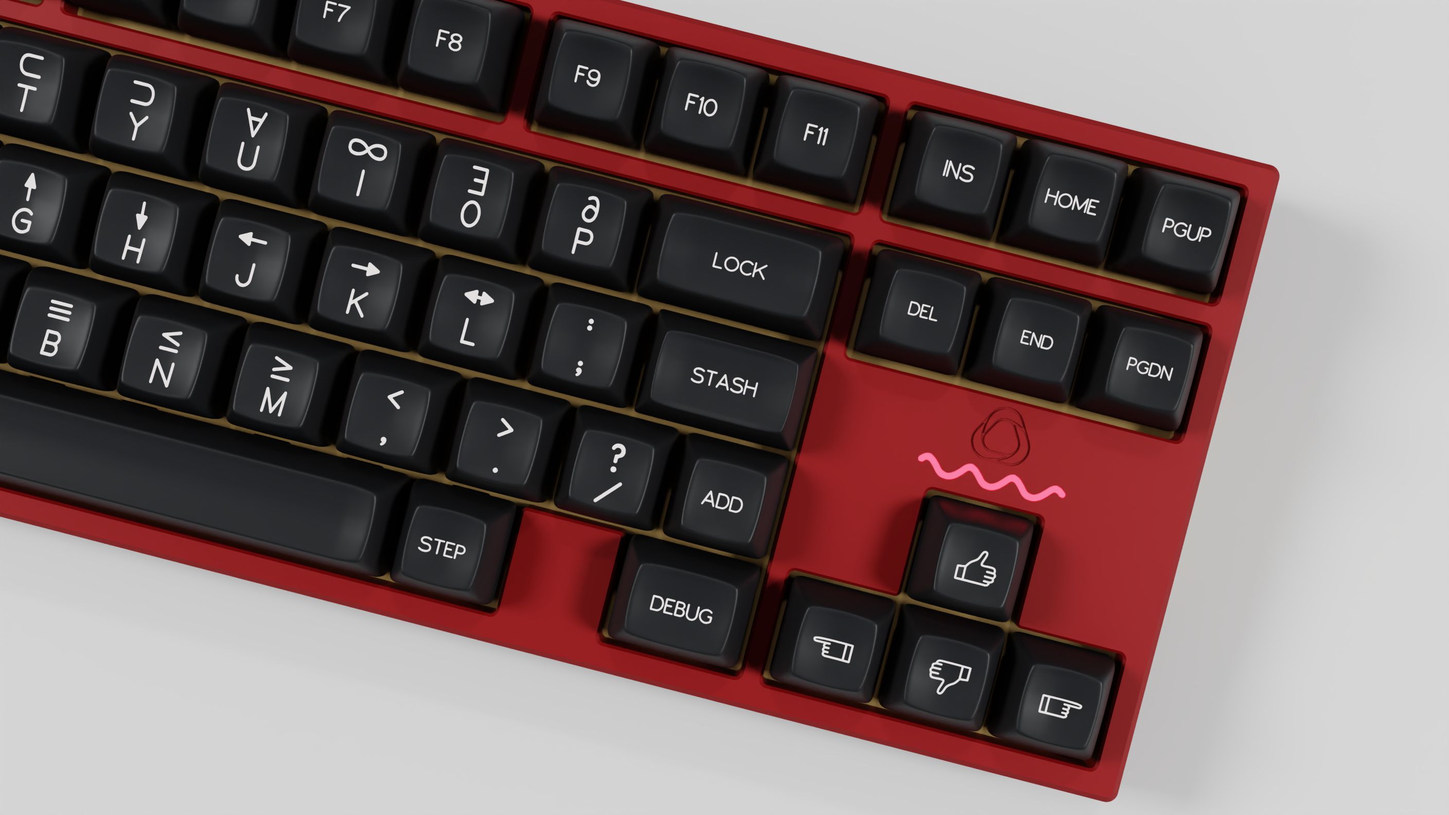 Keyboard Sa SA Spectra Keycaps for Mechanical Keyboards - Apose