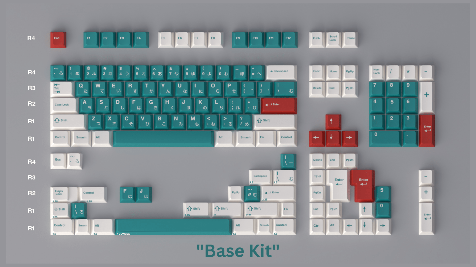 Deku-Themed GMK Keycaps for Custom Keyboards - Apose